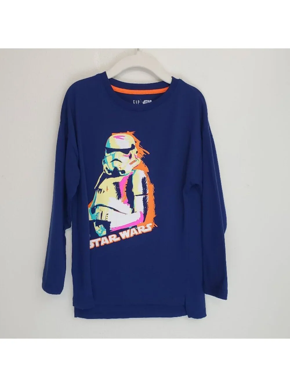 Gap x Star Wars Stormtrooper sleep shirt in Drizzle Blue